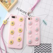 Sonnenblume Pearl Candy weiche TPU wieder decken Telefon Case für iPhone 7 Fall images