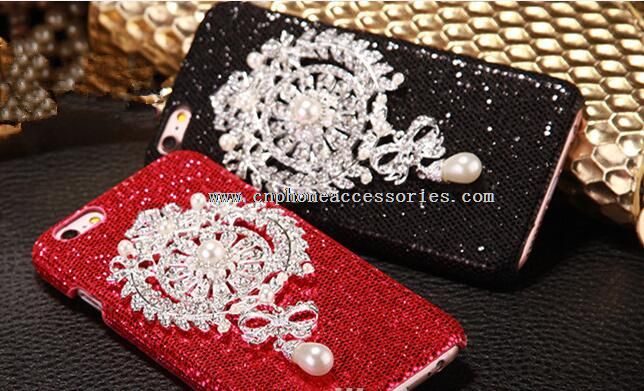 PC hard case with shiny diamond for iPhone 6
