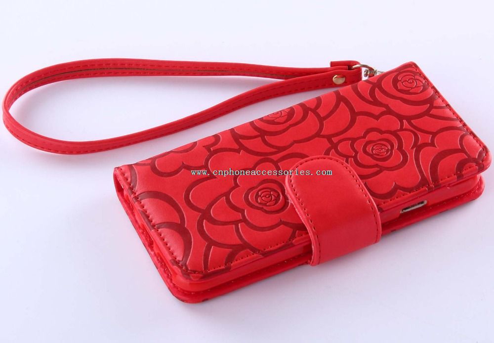 Premium Emboss rose Flower Case