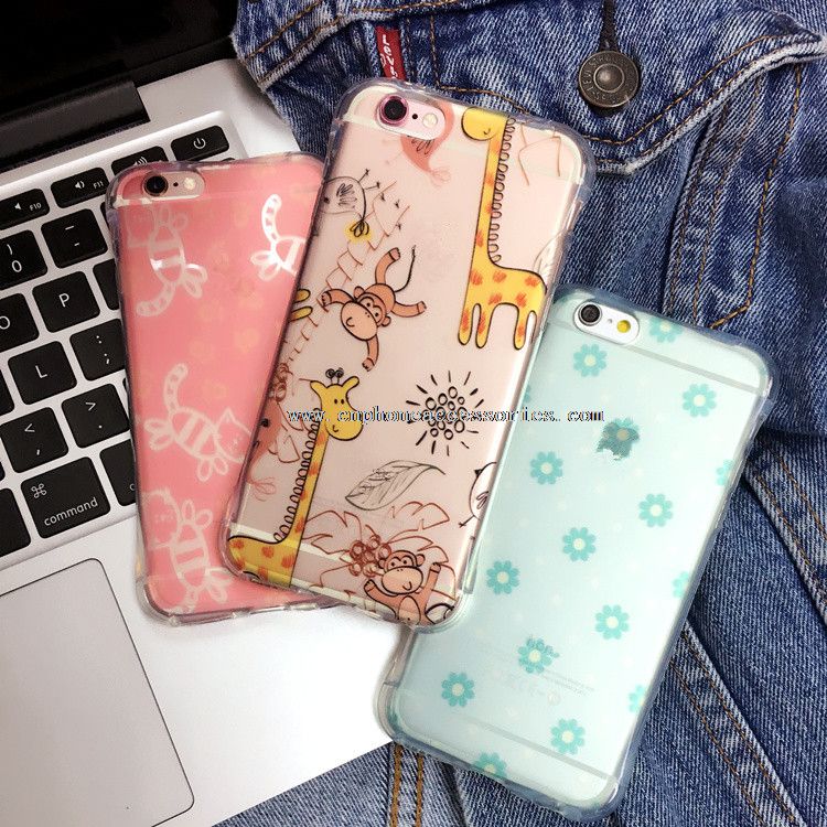 Cartoon mobiltelefon Case for iPhone 6/6 pluss