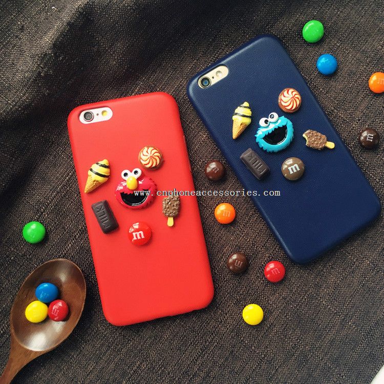 per iPhone 6 3D Cartoon Custodia