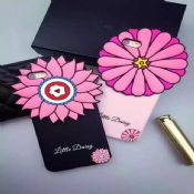 Belle fleur Little Daisy téléphone housse Silicone noir pour iPhone 6 images