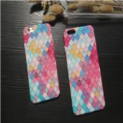 Colorful Mermaid Scales and Drips PC Hard Full Covered Cell Phone Case for iPhone 6 Case images