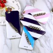 Double Color Chain Full Wrapped TPU Phone Case for iPhone 6 images