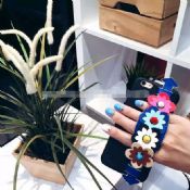 Pour l’iPhone cas de Bracelet fleurs colorées images