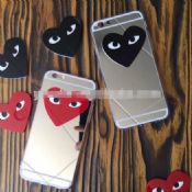 Heart Mirror Back Cover Phone Case For iPhone 6 images