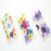 Real Flower Cell Phone TPU Case for iPhone Phone Case images