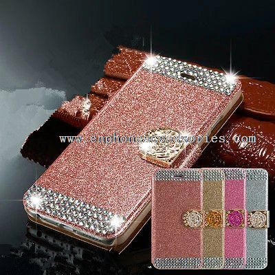 Luxusní Bling Flash Powder Diamond Case pro iPhone 6