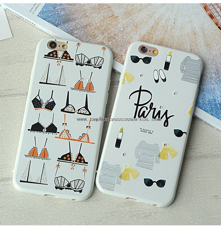 Silikonové pouzdro na telefon pro iPhone 6/6 Plus