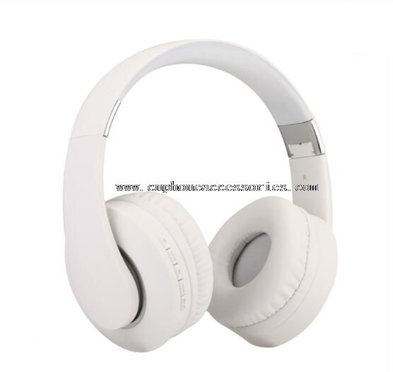 3.5mm Connectors and Headband Style Wireless stereo headphone with sd card slot