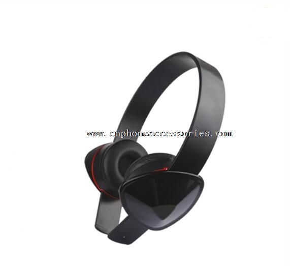 headphones with black triangle shape