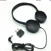 F shape plug airplane headset images