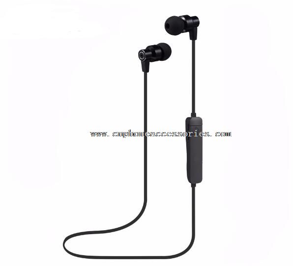 Bebas-pegang olahraga di telinga Stereo nirkabel earphone