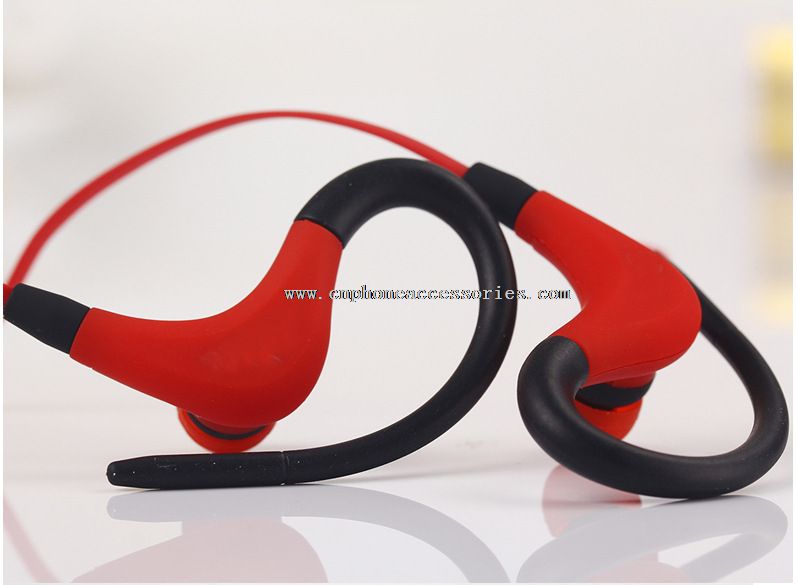 Olahraga Wireless bluetooth keringat-bukti earbud dengan mikrofon 4.0V