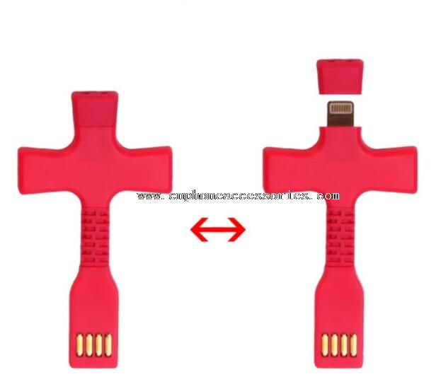 2 in 1 micro usb data cable