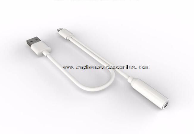 Adaptador de Cable Jack 3,5 mm de Audio para auriculares