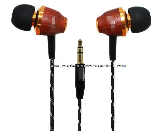 3,5 mm în ureche căşti Nylon cu fir Super Bass Stereo cască