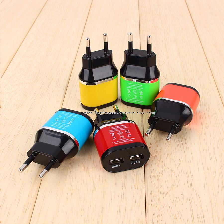 5V 2. 1 a chargeur de voyage usb