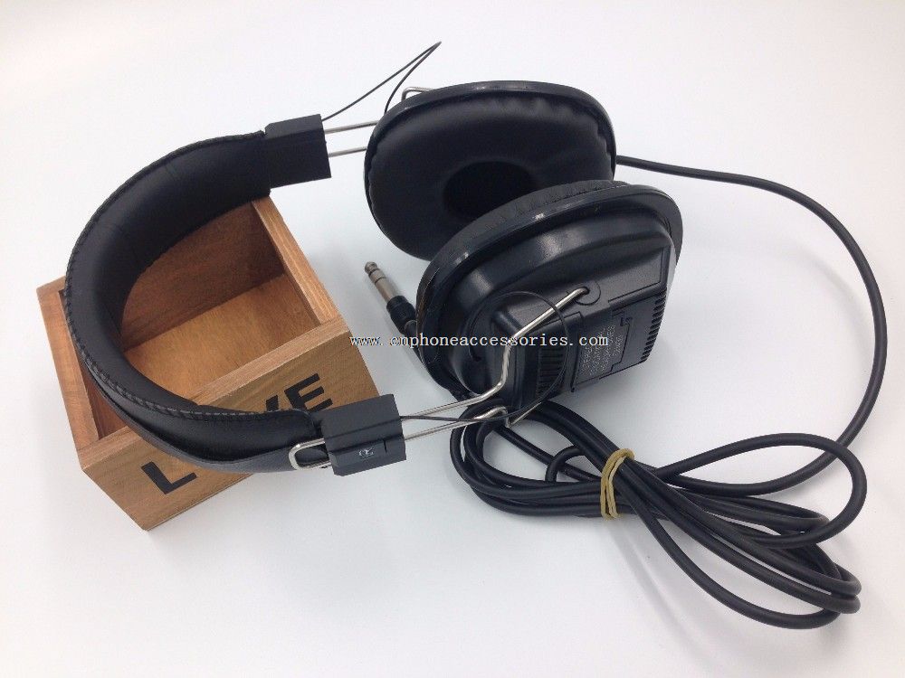 6.3mm plug stereo headphones