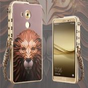 AnimaI pattern aluminum metal bumper pc hard case back cover for Huawei Mate 8 images
