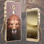 Nidiacei alluminio metallo pc paraurti custodia rigida back cover per Huawei Mate 8 images