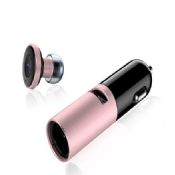 Multi-funzione Bluetooth v 4.0 chiamata vivavoce auricolare con microfono Design elegante auto portatile caricabatterie auricolari images