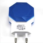 USB QC3.0+2.4A Quick Wall Charger EU Plug images