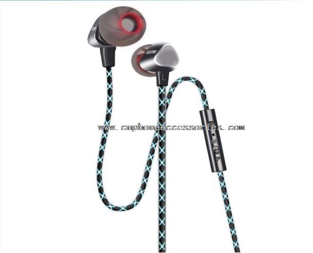 Magnético auricular estéreo de 3,5 mm Jack bajo en oído