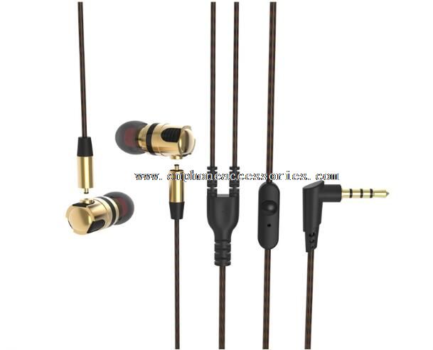 Metal HIFI Music Cell Phone Headset