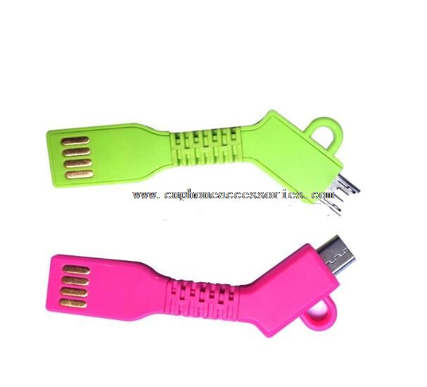mini portable quick charge usb data cable