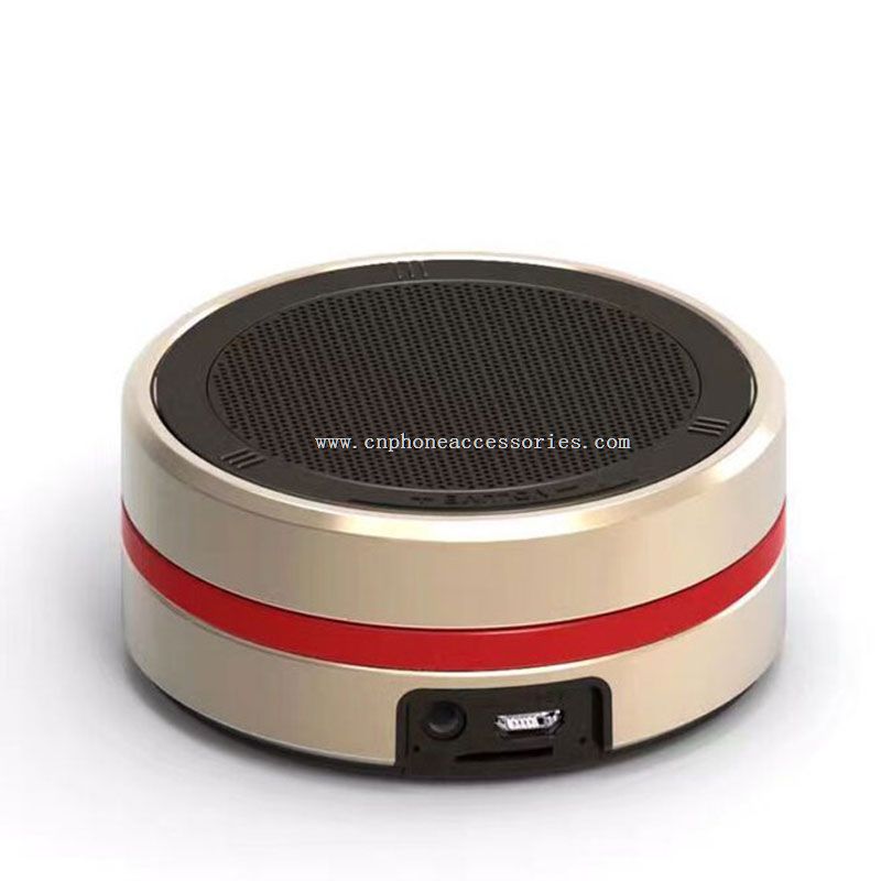 Mini Speaker portabel Bluetooth dengan kunci Rotatation
