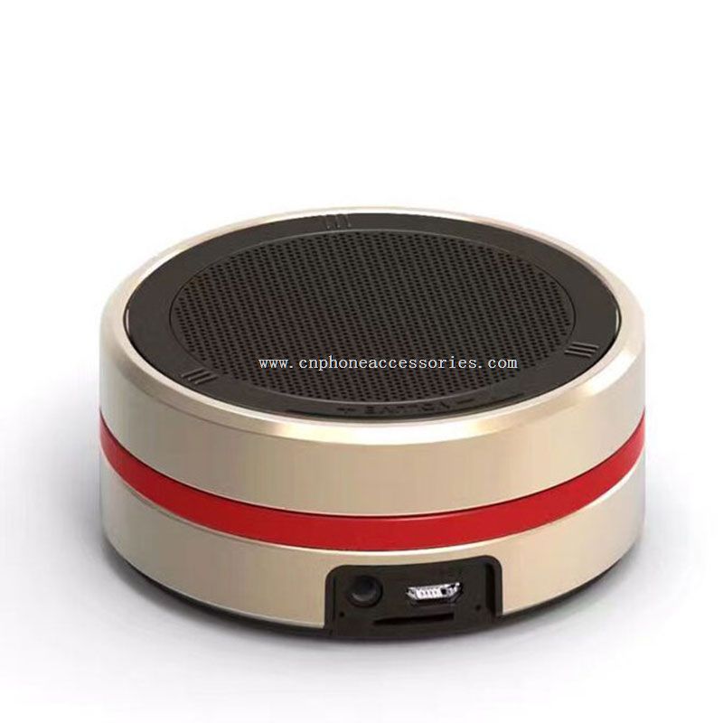 Mini altavoz portátil Bluetooth con llave Rotatation