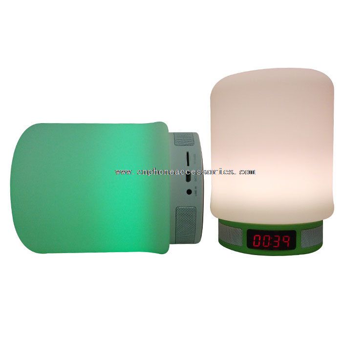 mobile phone speaker with led light