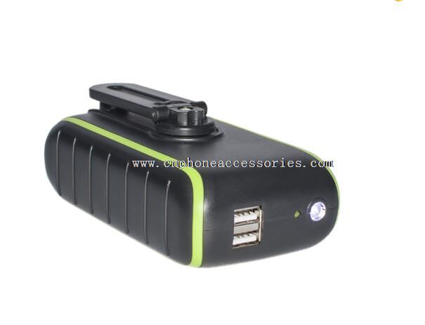 Mobile bank batterilader