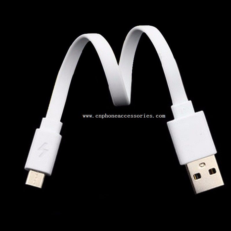 krátký nabíjecí datový usb kabel