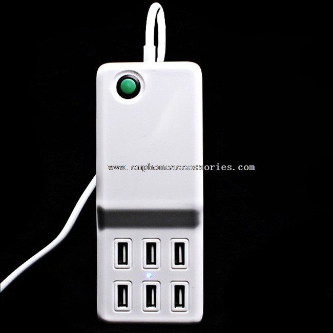 شش usb شارژر ماشین