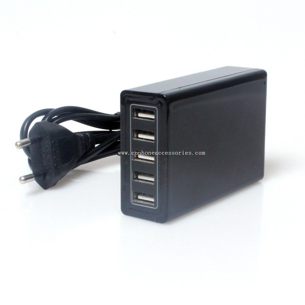 USB güç banka ile 5 usb liman