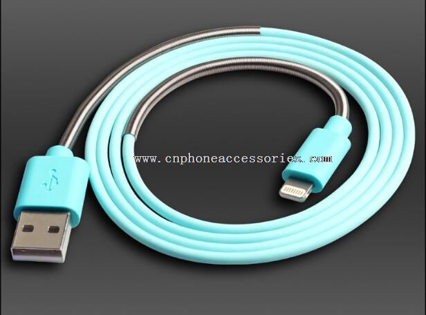 cable de usb de mfi de aluminio