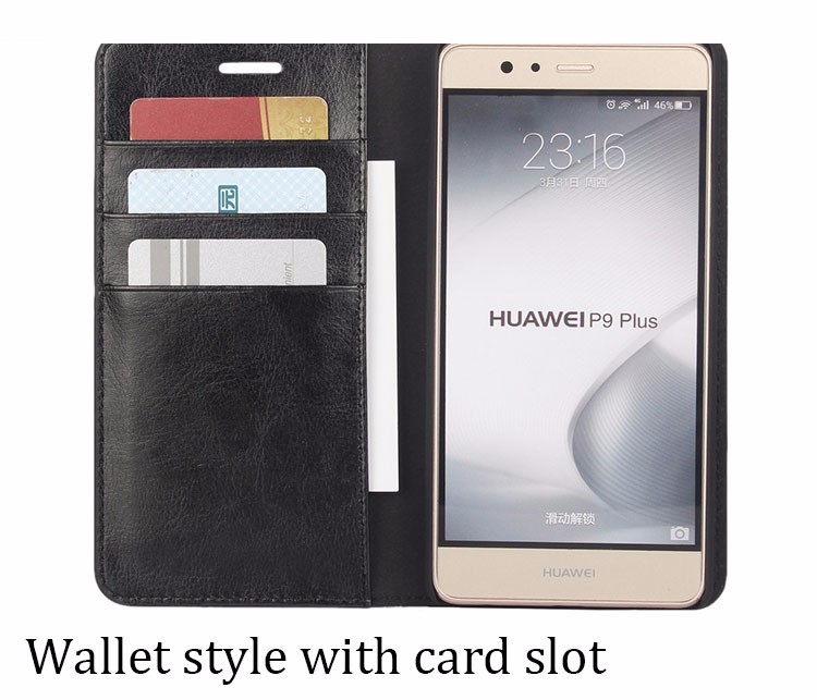  huawei p9 além de cartão slot capa case