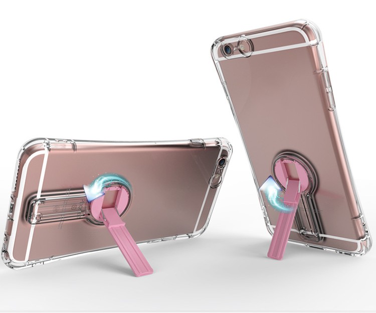  тонкий пластик для iphone 6 плюс случае с kickstand