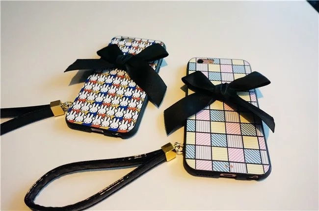 pokrycie bowknot dla etui do iphone