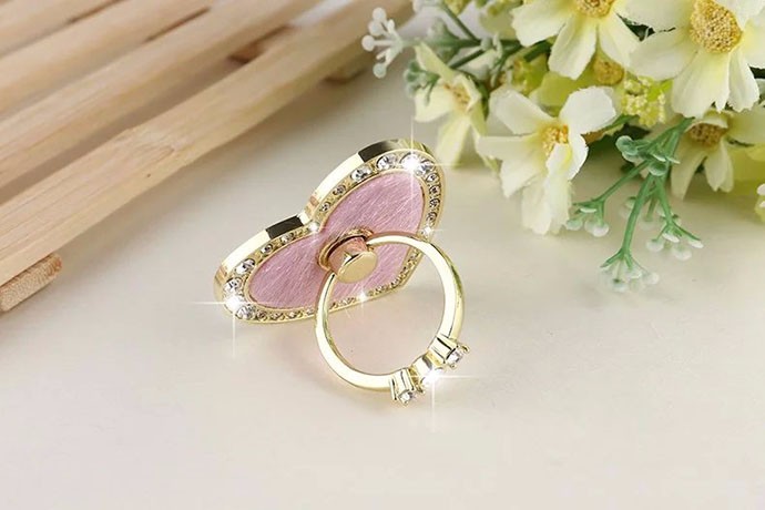 Diamond 360 Rotation Finger Mobile Holder