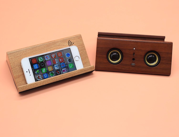 wood bluetooth speaker