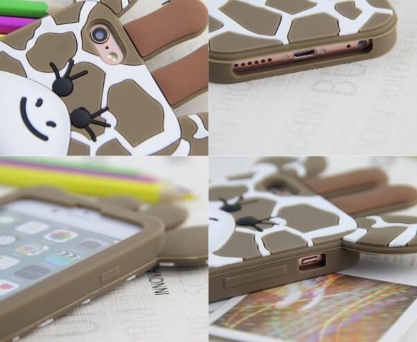 giraffe cartoon case for iphone6