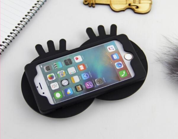 3D big eye cell phone case for iphone6
