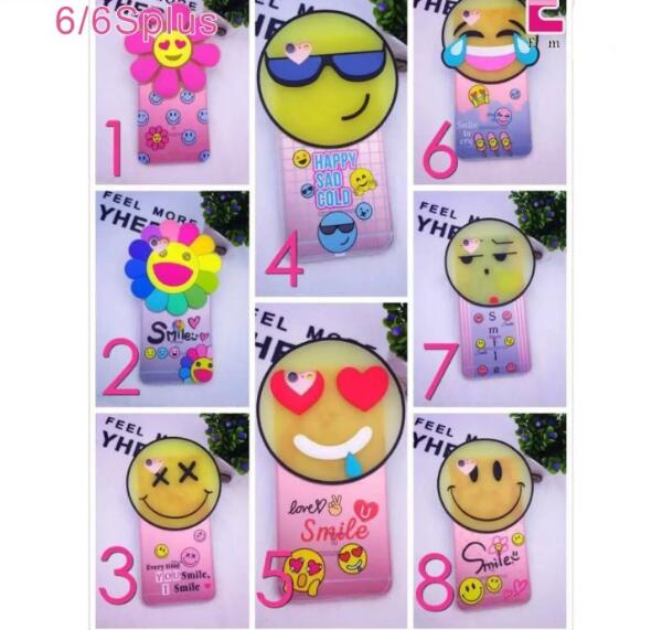 emoji lyser upp telefon fallet för iphone6