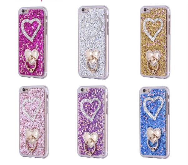 Love Ring Finger Phone Holder Case For iPhone 6 Plus