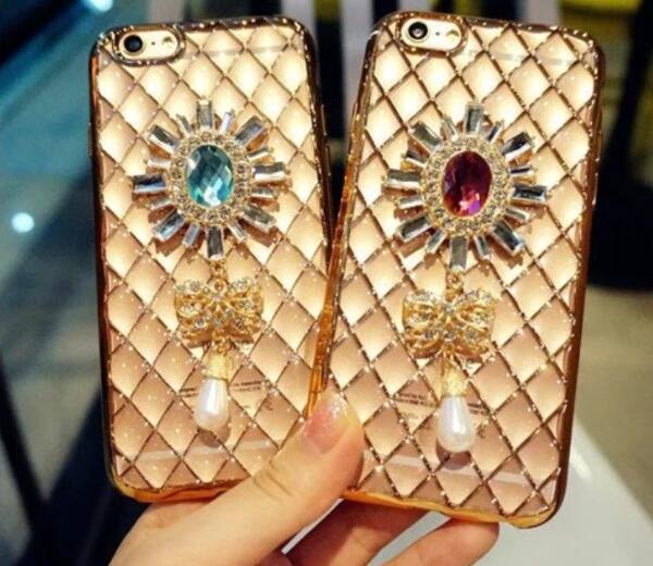  caso di cristallo di diamante per iPhone 6/6 Plus
