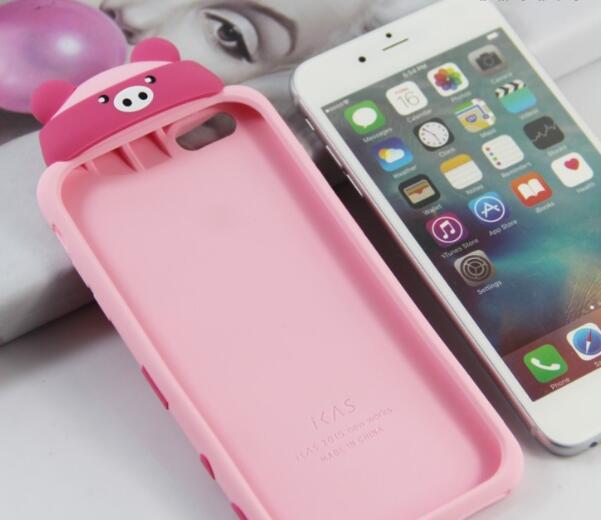  caixa de telefone celular do silicone para iphone6s plus