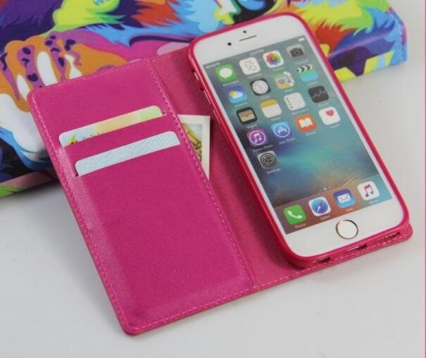 Dompet Flip Telepon Case Untuk iPhone 6